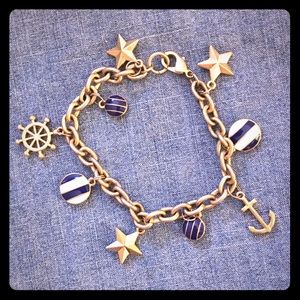 Lia Sophia nautical charm bracelet
